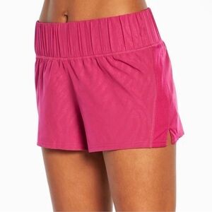 Marika Festival Fuchsia Zebra Embossed Express Shorts Size XXL